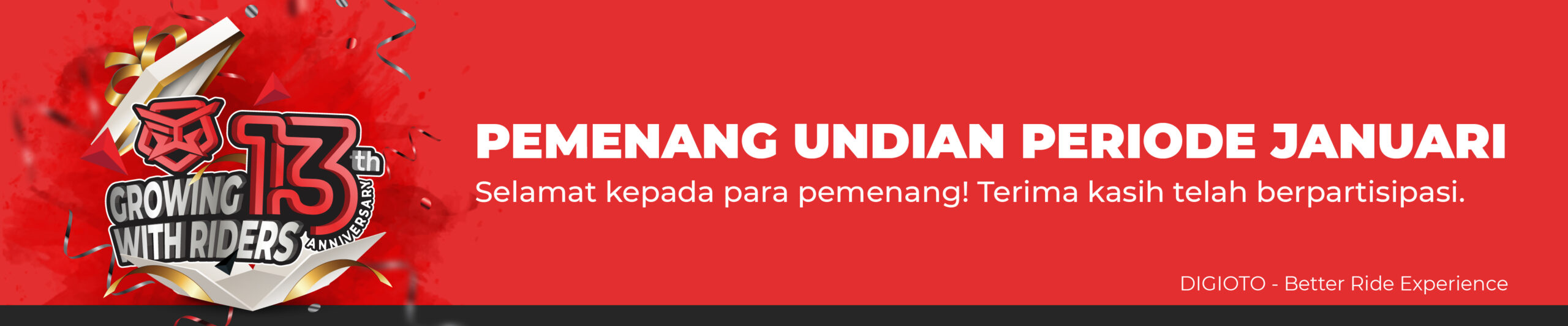 Pemenang Hadiah Januari